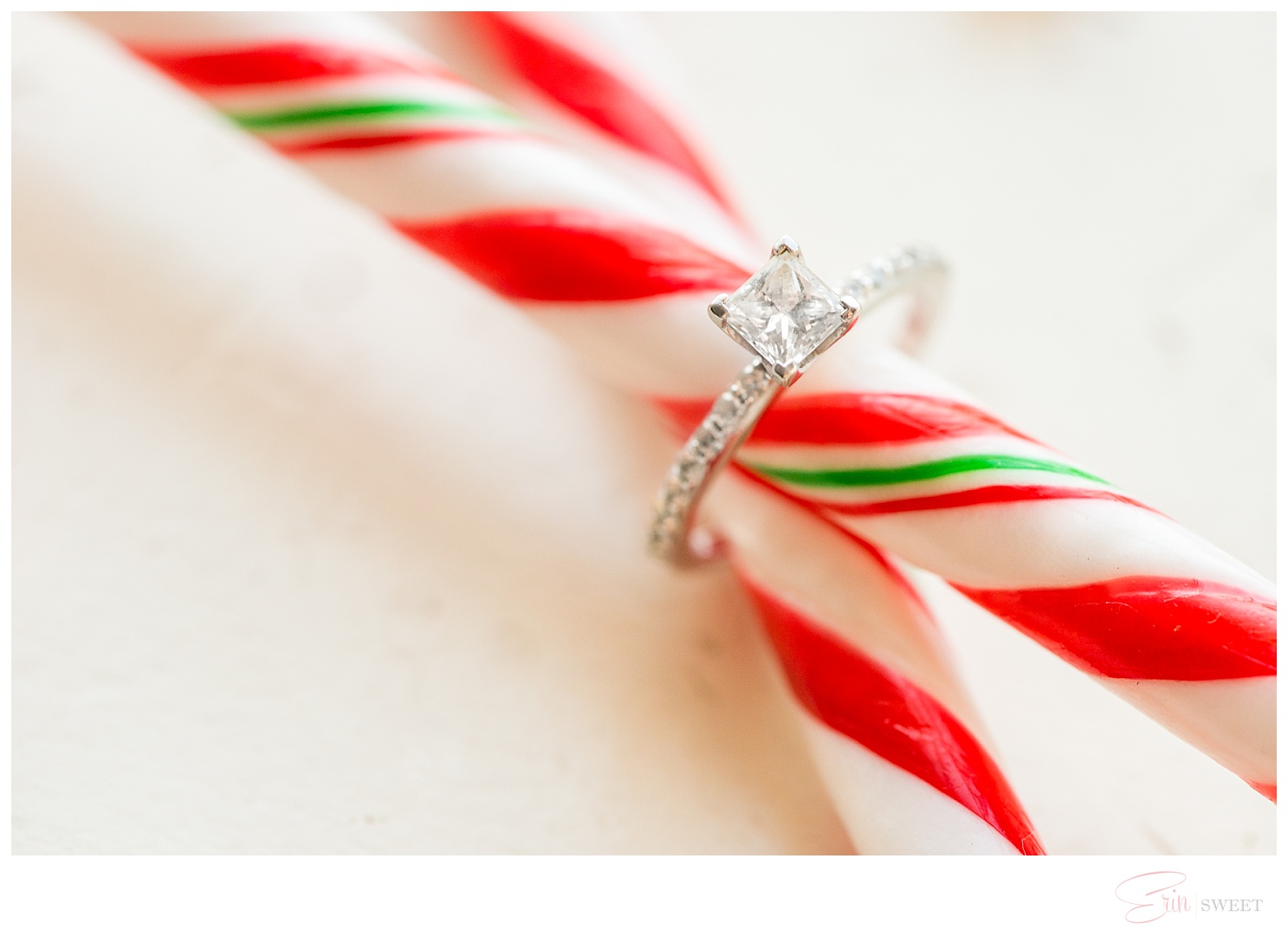 Candy Cane Ring Photo