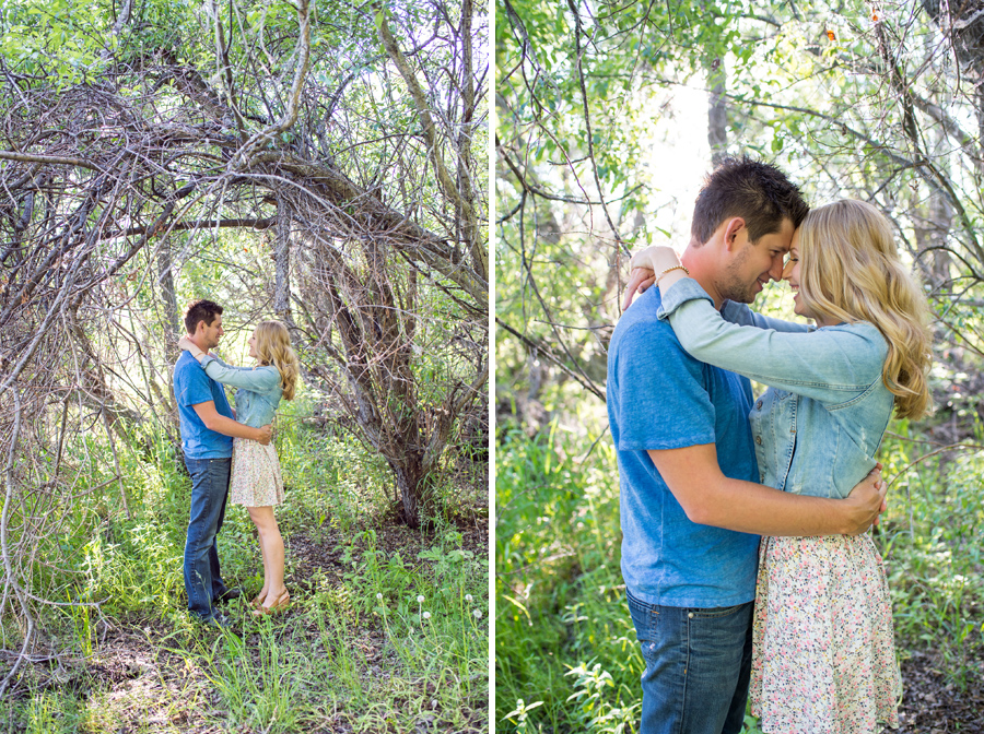 backyard love story engagement 17