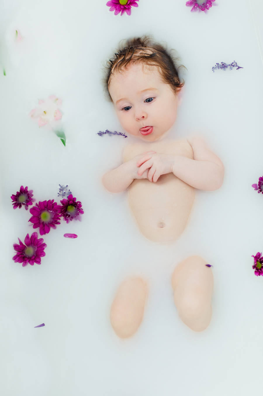 Baby Milk Bath Session